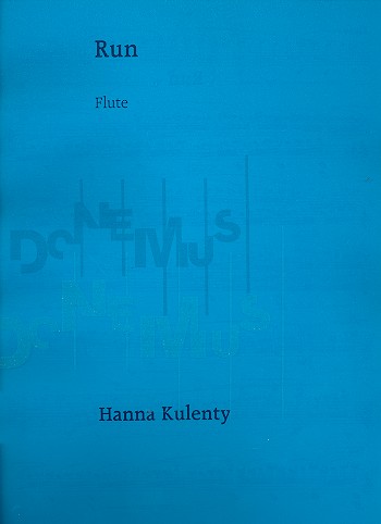 Run for flute (alto flute) with echo delay