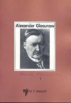 Katalog Alexander Glasunow Belaieff