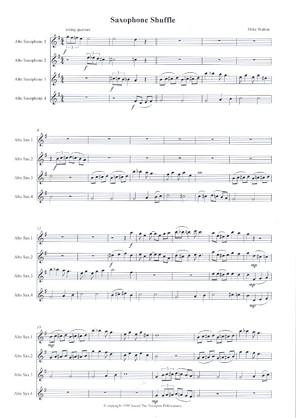 Saxophone Shuffle