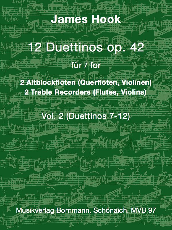 12 Duettinos op.42 Band 2 (Nr.7-12)