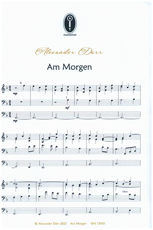 Am Morgen - Fantasie