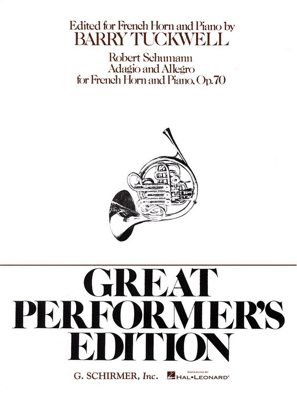 Adagio and Allegro op.70 for french