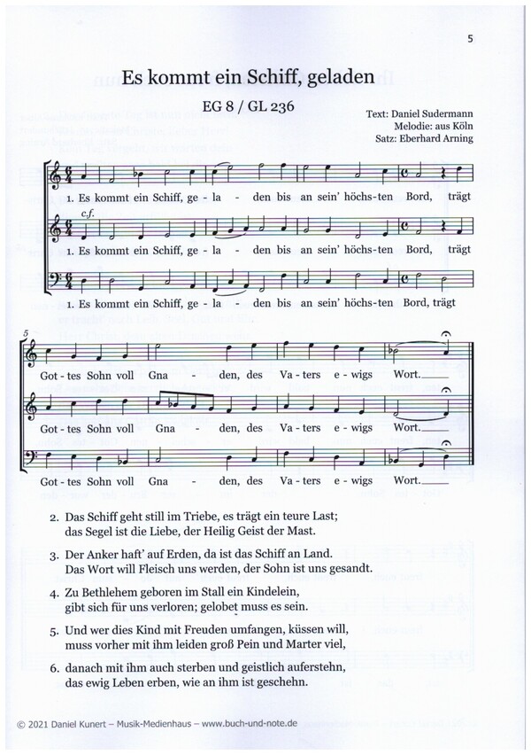 Mein kleiner Chor Band 1 - Advent bis Epiphanias