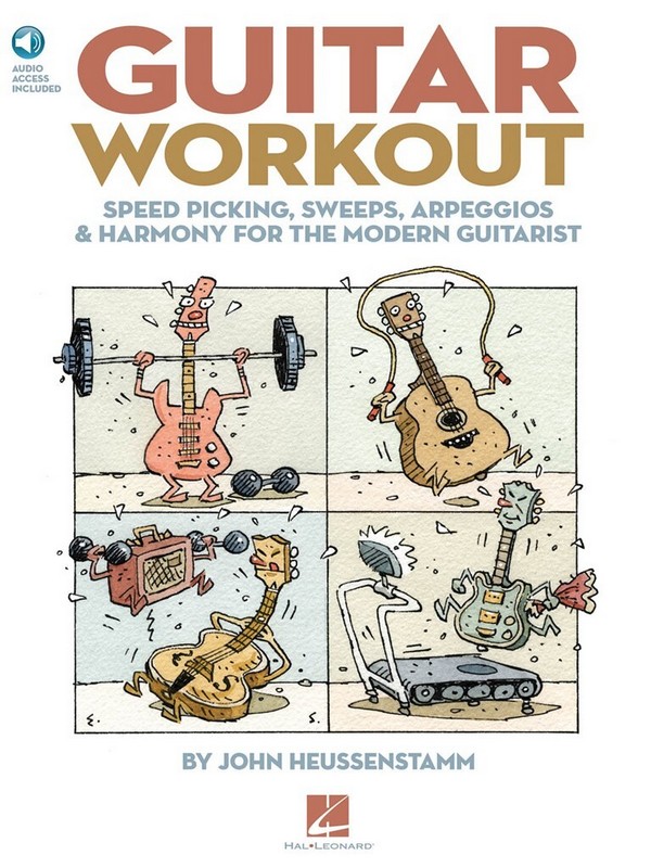 Guitar Workout (+CD): speed picking, sweeps,