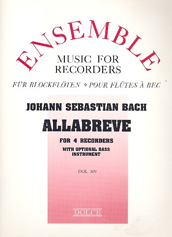 Allabreve from BWV589