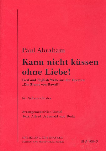 Kann nicht küssen ohne Liebe für