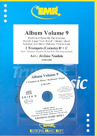 Album Band 9 (+CD) für 2 Trompeten in C oder B