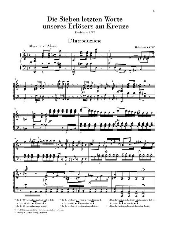 Die sieben letzten Worte unseres