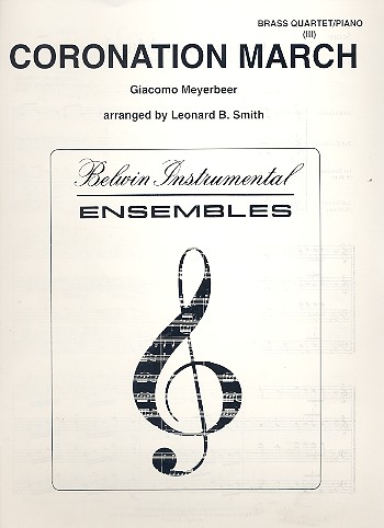 Coronation March for 4 brass instruments