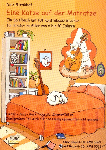 Eine Katze auf der Matratze