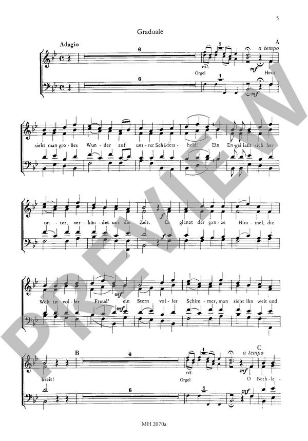 Wössener Weihnachtsmesse