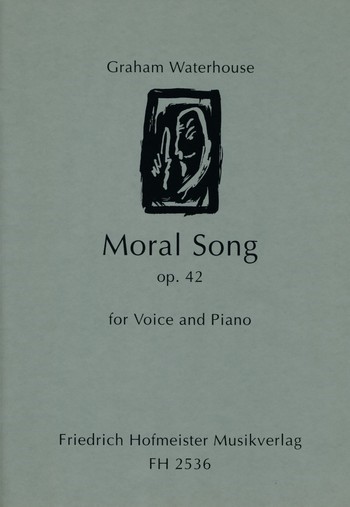Moral Song für Gesang und Klavier