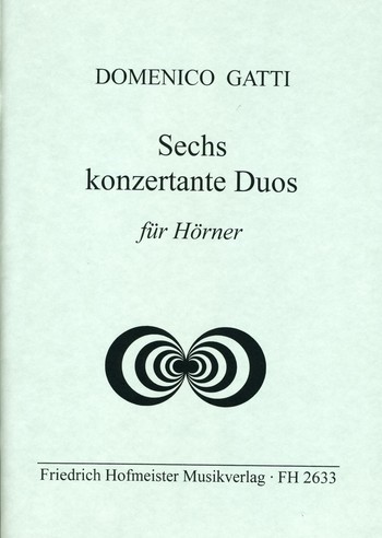 6 konzertante Duos für 2 Hörner