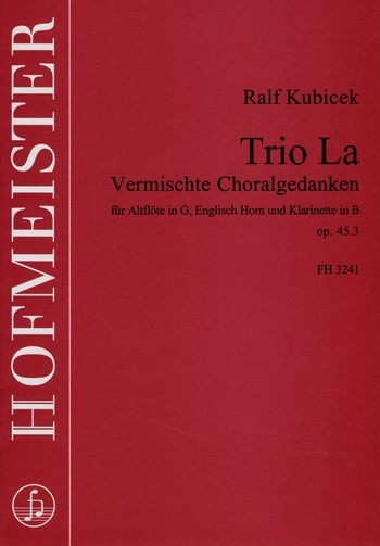 Trio La für Altflöte in G,
