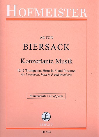 Konzertante Musik für 2 Trompeten,