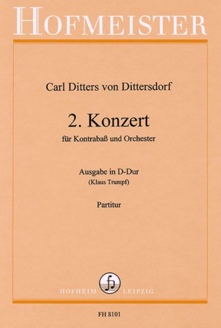 Konzert D-Dur für Kontrabaß