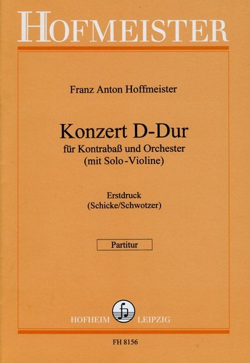 Konzert D-Dur für Kontrabaß