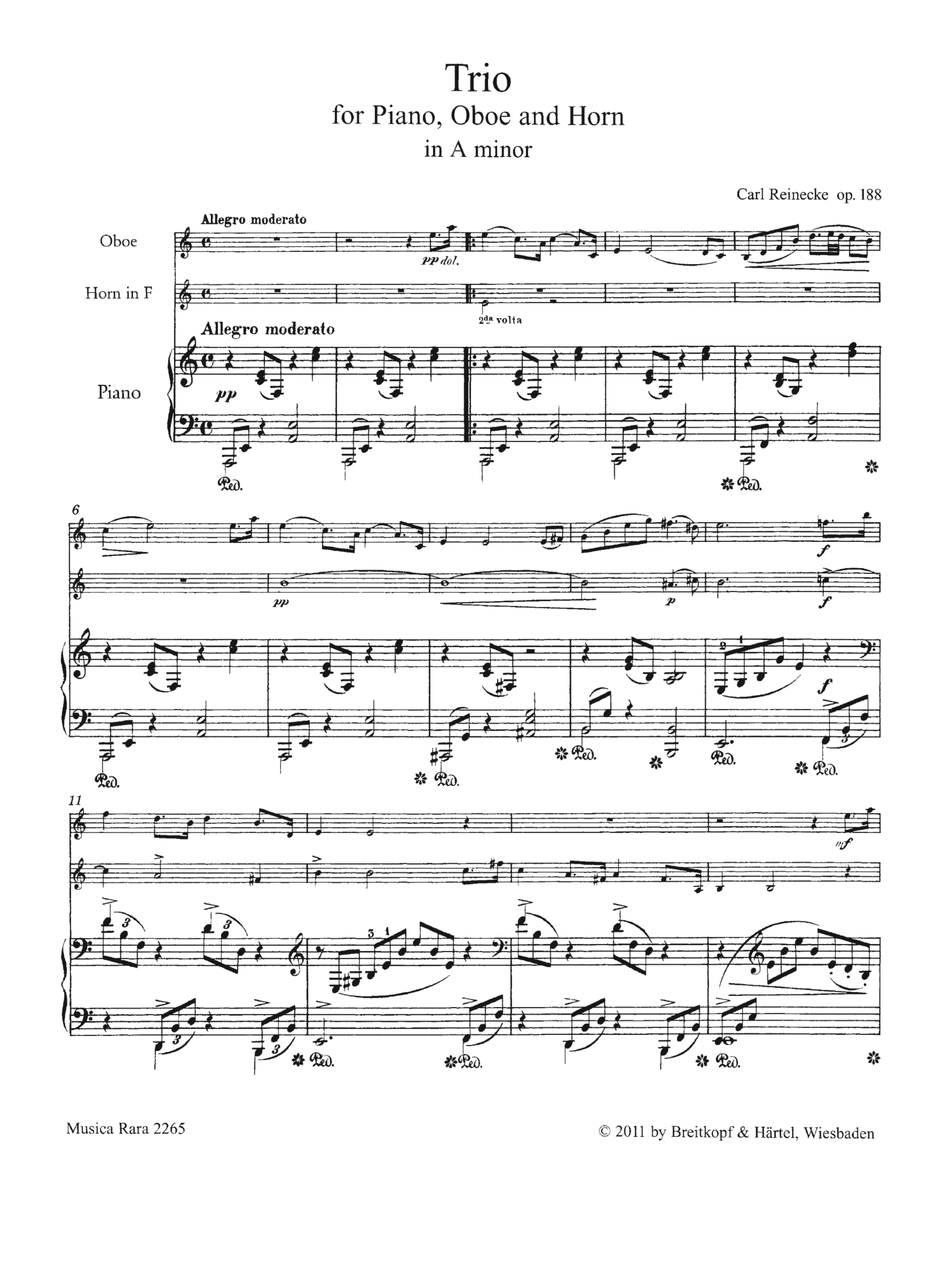 Trio a-Moll op.188