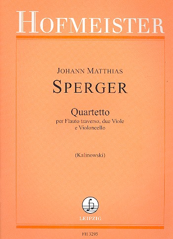 Quartett G-Dur für Flöte, 2 Violinen