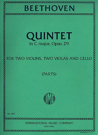 Quintet C major op.29