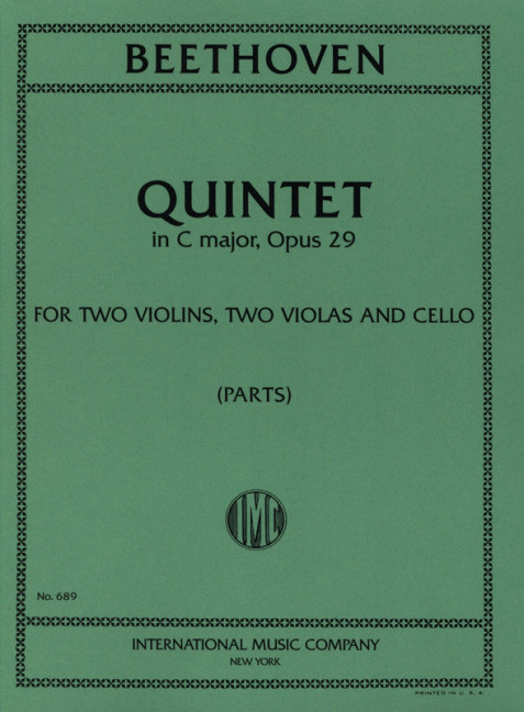 Quintet C major op.29