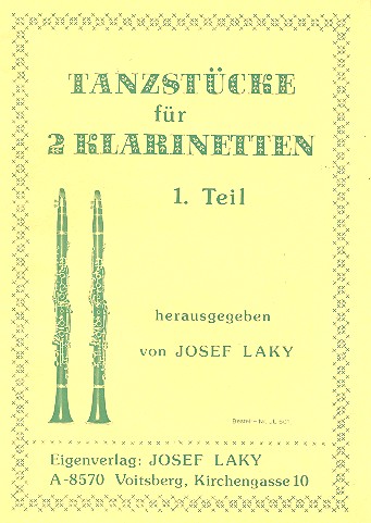 Tanzstücke Band 1