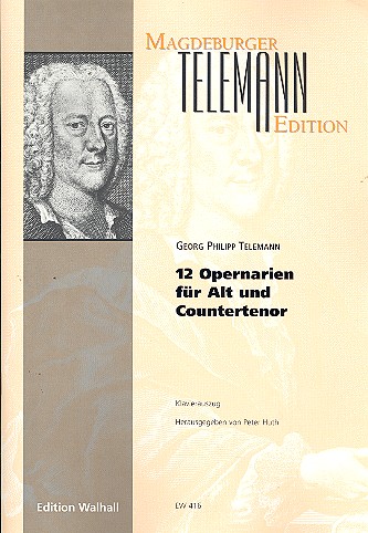 12 Opernarien für Alt (Countertenor) und Orchester
