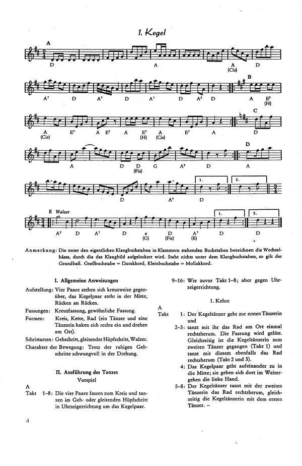 Volkstänze aus Mecklenburg Melodien