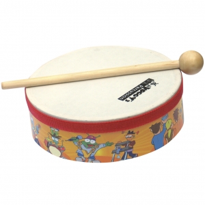 Handtrommel 15cm mit Schlägel