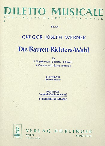 Die Bauren-Richters-Wahl für 3 Tenöre,