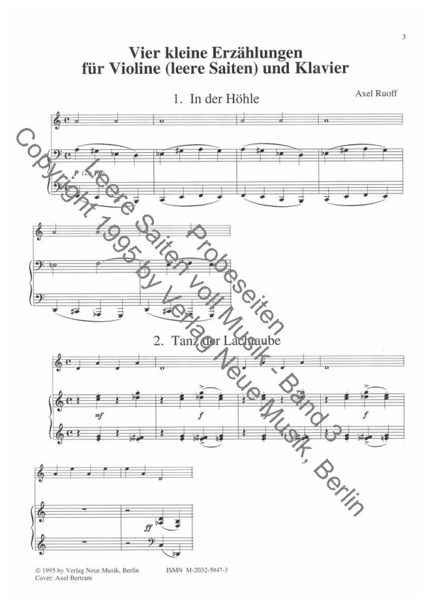 Leere Saiten voll Musik Band 3