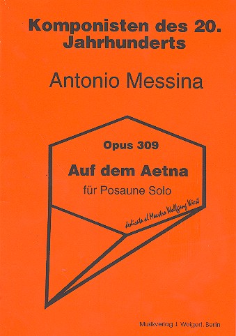 Auf dem Ätna op.309 für Posaune