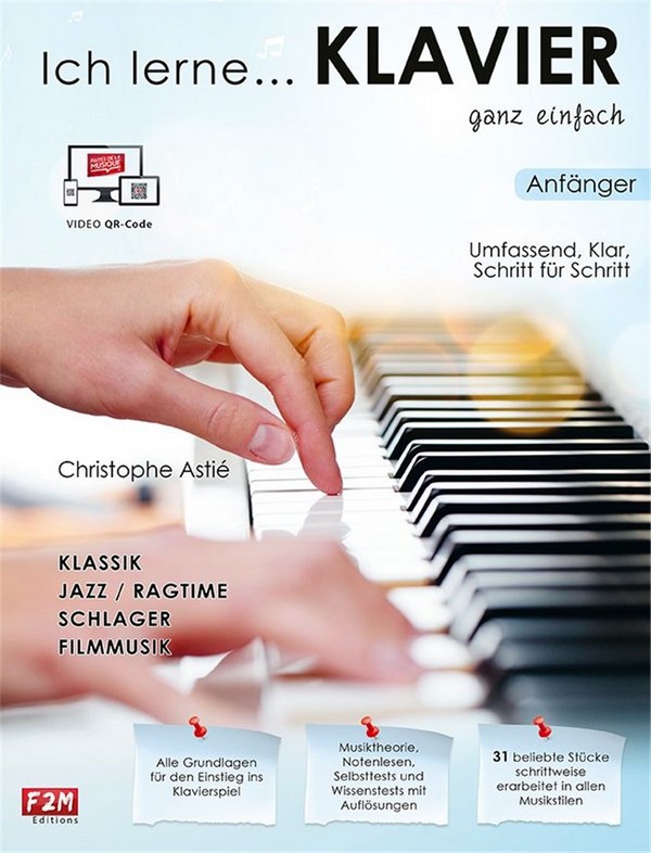 Ich lerne... KLAVIER ganz einfach (+QR-Code)