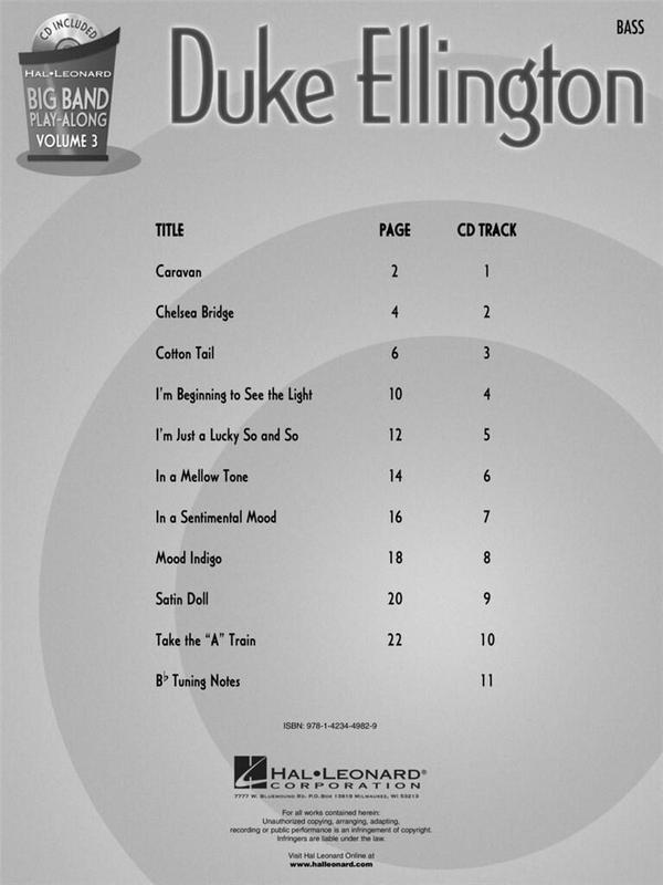 Duke Ellington (+CD): für Bass