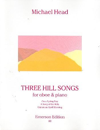 3 Hill Songs für Oboe und klavier