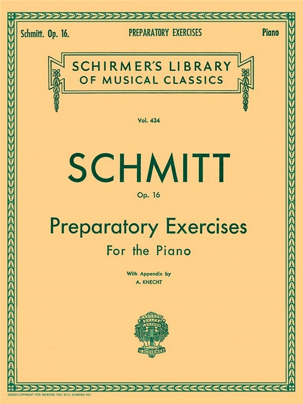 Preparatory Exercises op.16