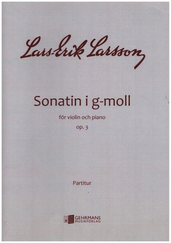 Sonatina g-Moll op.3