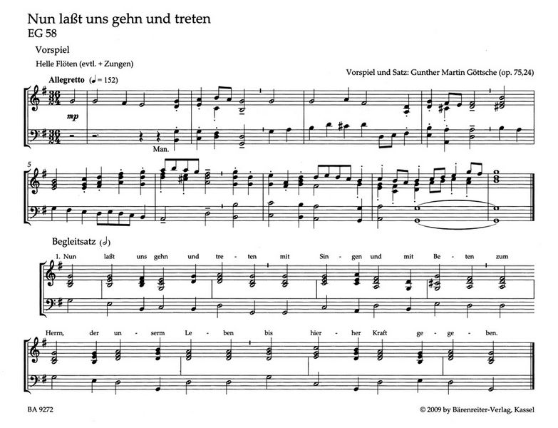 Kleine Choralvorspiele und Begleitsätze -