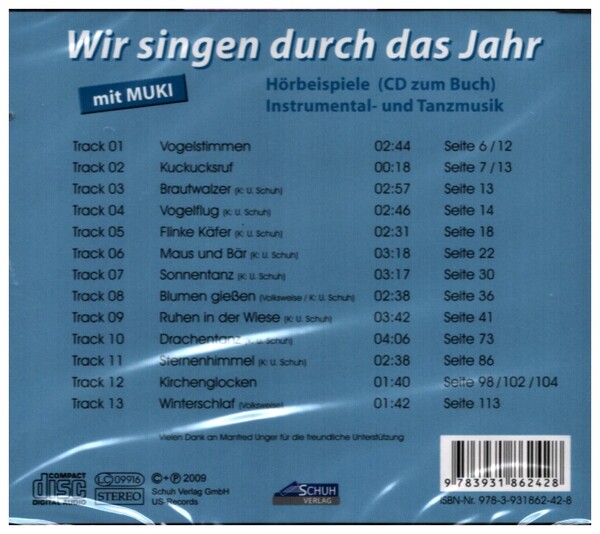 Wir singen durch das Jahr