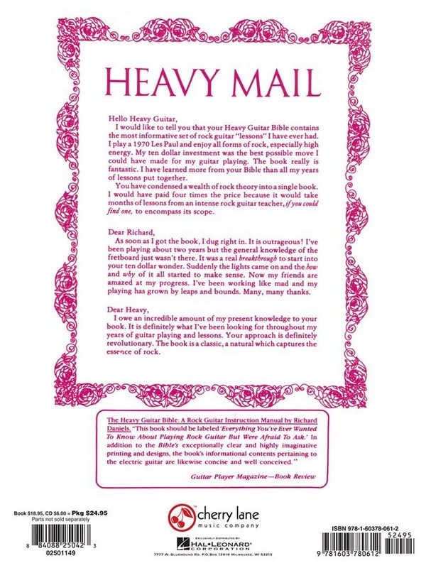 The heavy Guitar Bible (+Cd)