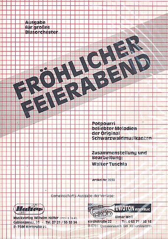 Fröhlicher Feierabend (Medley):