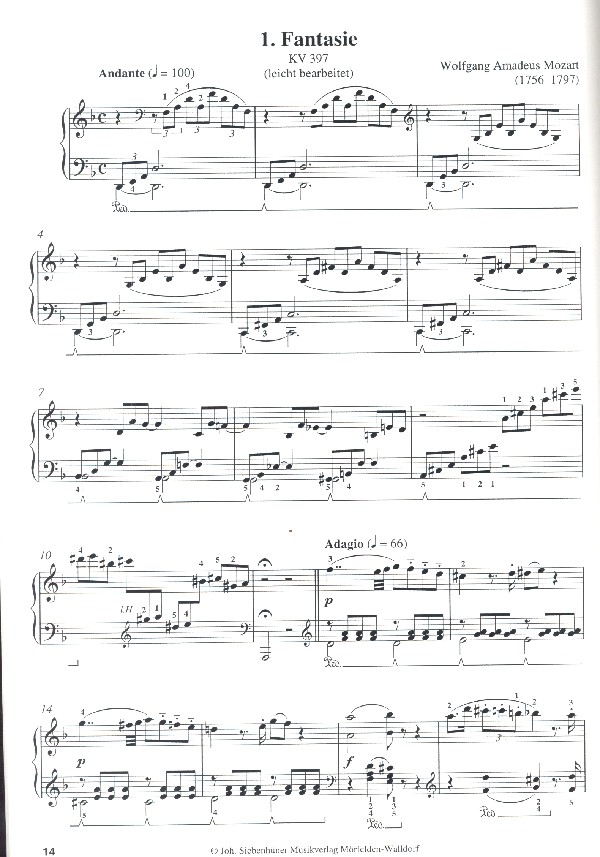 Berühmte Klaviermusik Band 3 Oberstufe