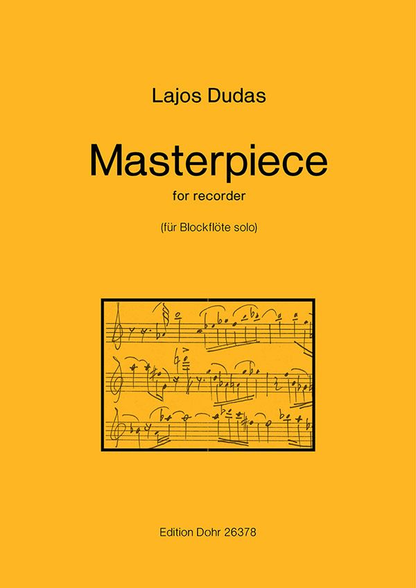 Masterpiece für Sopranblockflöte