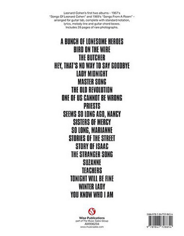 Songs of Leonard Cohen: Collector's Edition