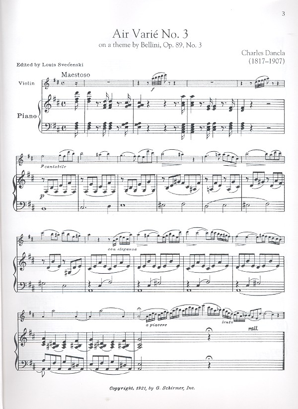 Violin Classics intermediate Level