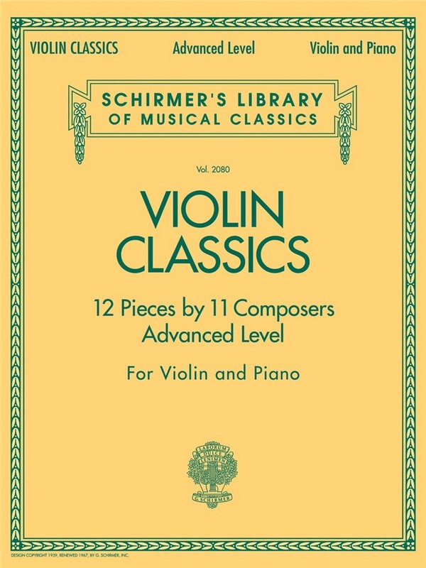 Violin Classics advanced Level