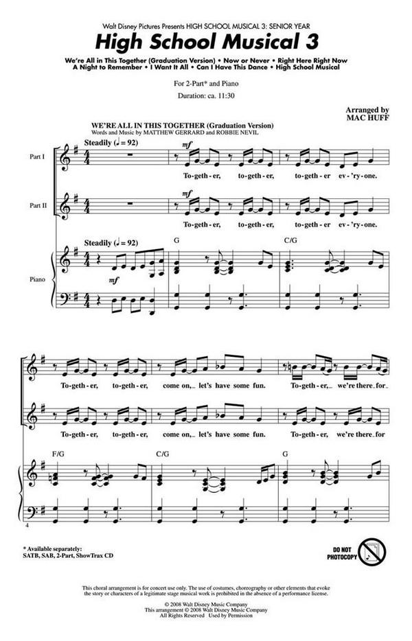 High School Musical vol.3 (Medley)