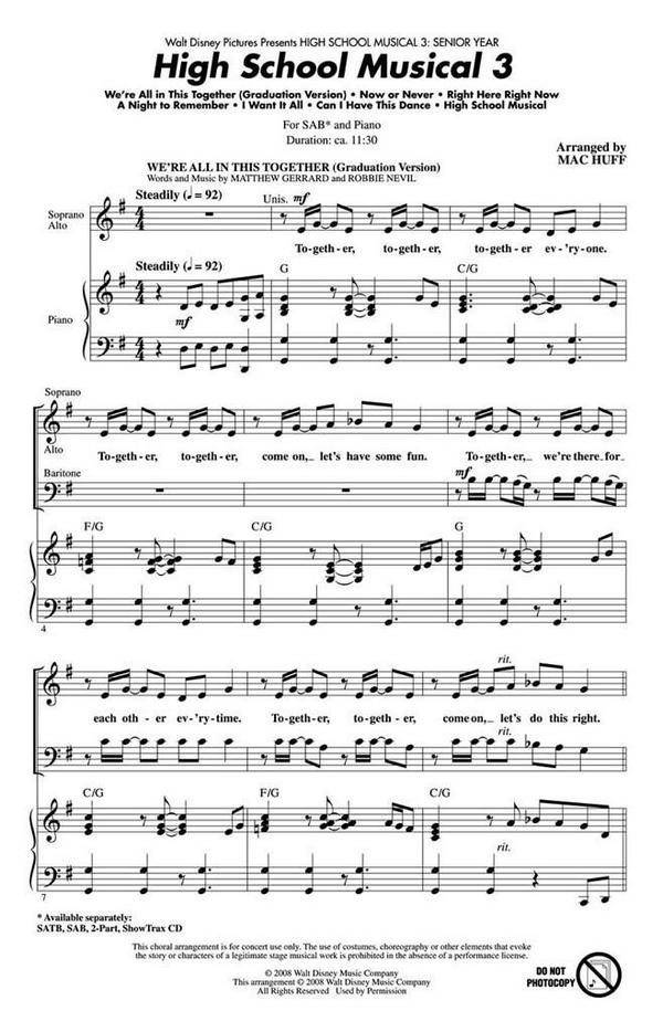 High School Musical vol.3 (Medley)