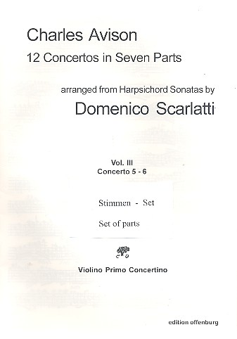 12 Concertos in 7 Parts vol.3 (nos.5-6)