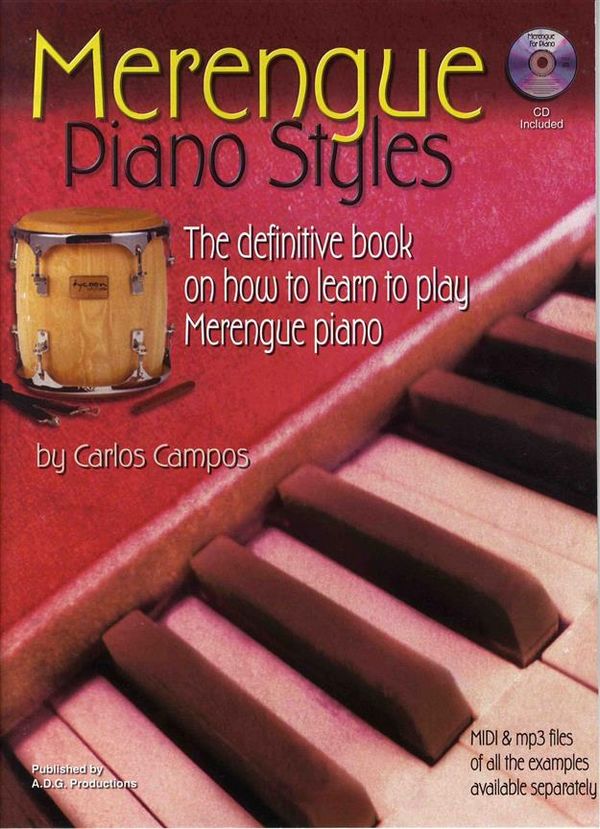 Merengue Piano Styles (+CD)